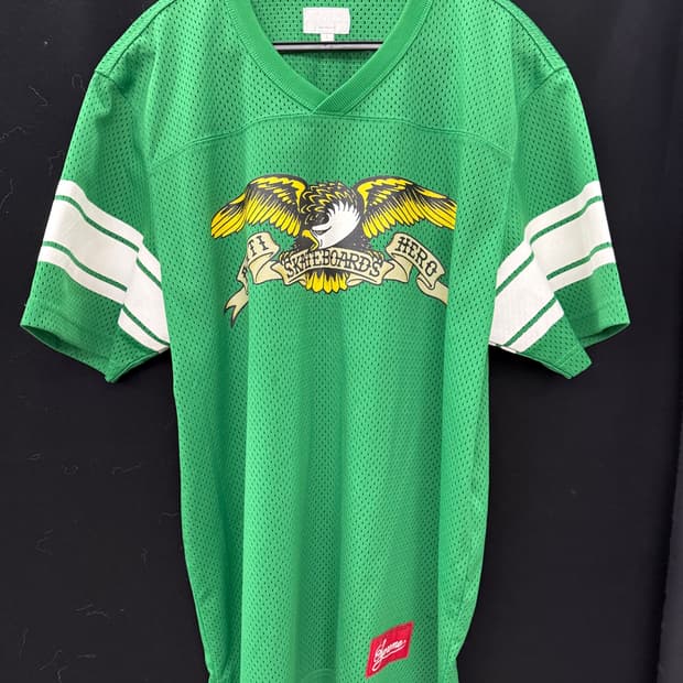 Supreme x anti hero jersey 2014s/s 