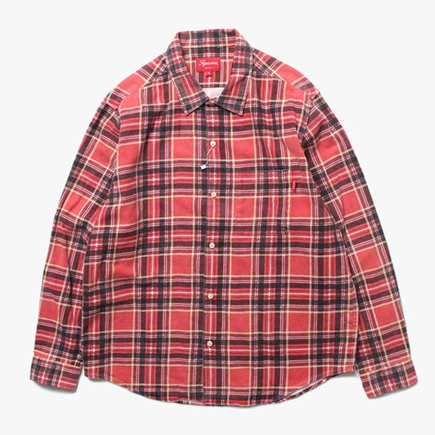 SUPREME "Red Check Shirts"