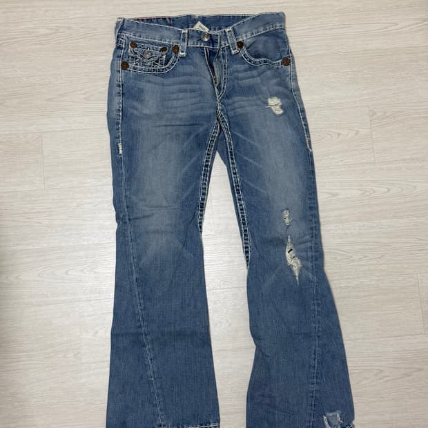 트루릴리전 부츠컷 데님