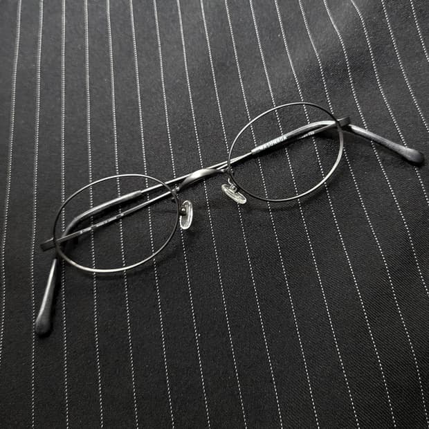 마수나가 블랙 B 티탄 안경