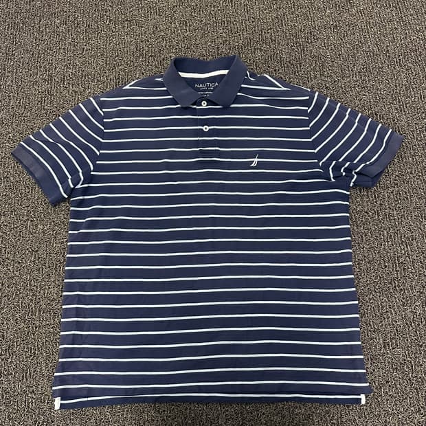 NAUTICA 노티카 스트라이프 반팔티셔츠 L