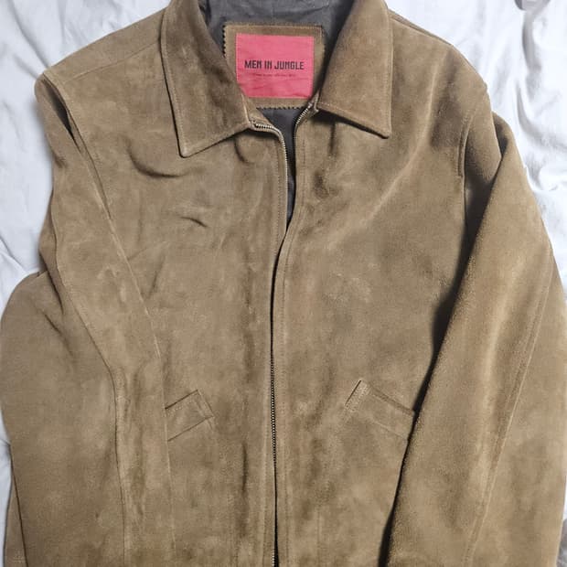 맨인정글 가죽 자켓