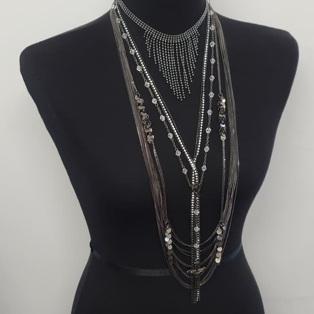 vintage necklace set
