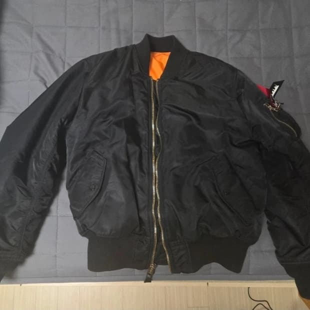 오늘까지만 5))알파인더스트리 ma-1 자켓 M 급처