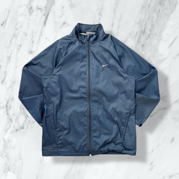 나이키 올드스쿨 네이비 바람막이 자켓 