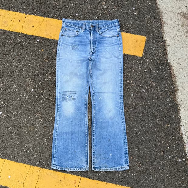 80s USA 빈티지 리바이스 517 부츠컷