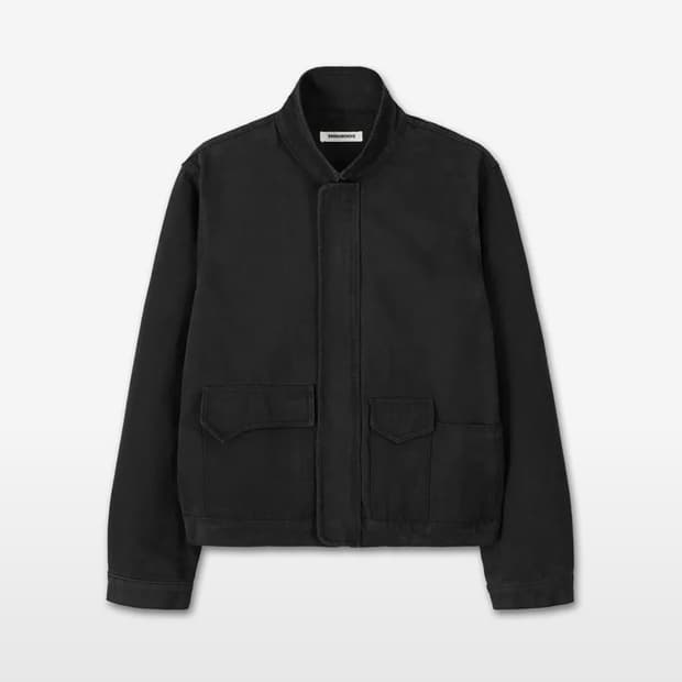 (구매) 9999아카이브 하이넥 오블리크 자켓