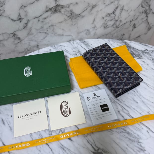 고야드 생랑베르 램버튼 장지갑
네이비