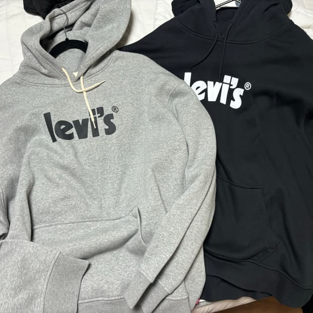 (새상품) 리바이스 기모 후드티 미국직구 3XL