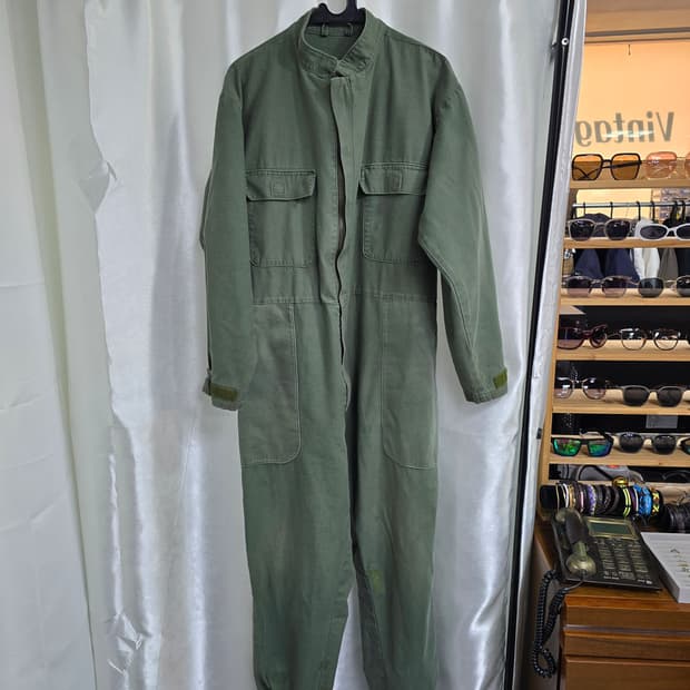 미군 빈티지 카키색 점프수트 (1508)