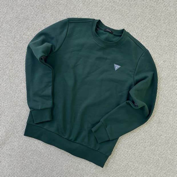 S 게스 삼각로고 맨투맨 0428D