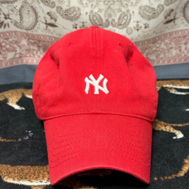 MLB 뉴욕 양키즈 빨간 볼캡