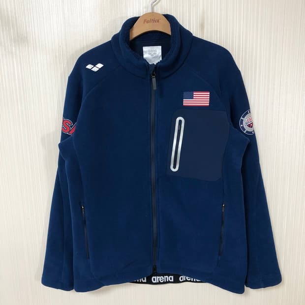 아레나(arena) 미국 수영국가대표팀 플리스자켓 XL
