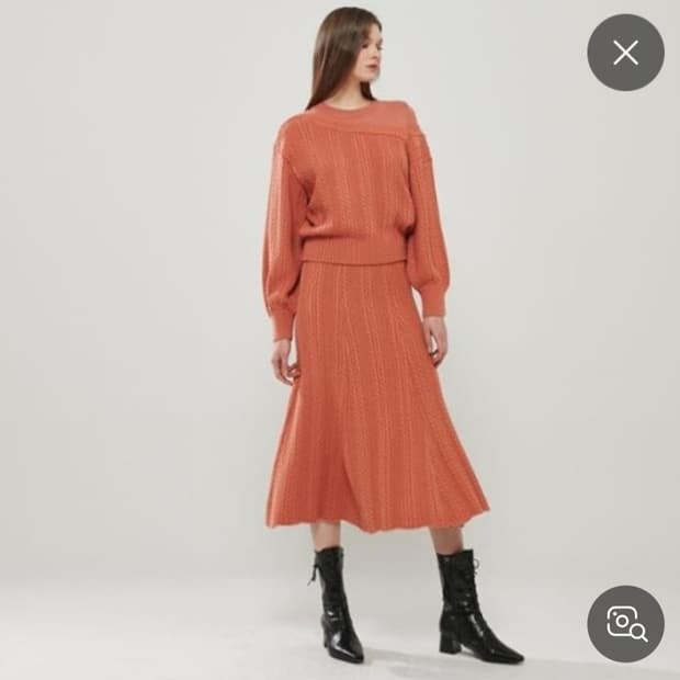 에고이스트 춘추동 니트 스커트 셋업 55.66