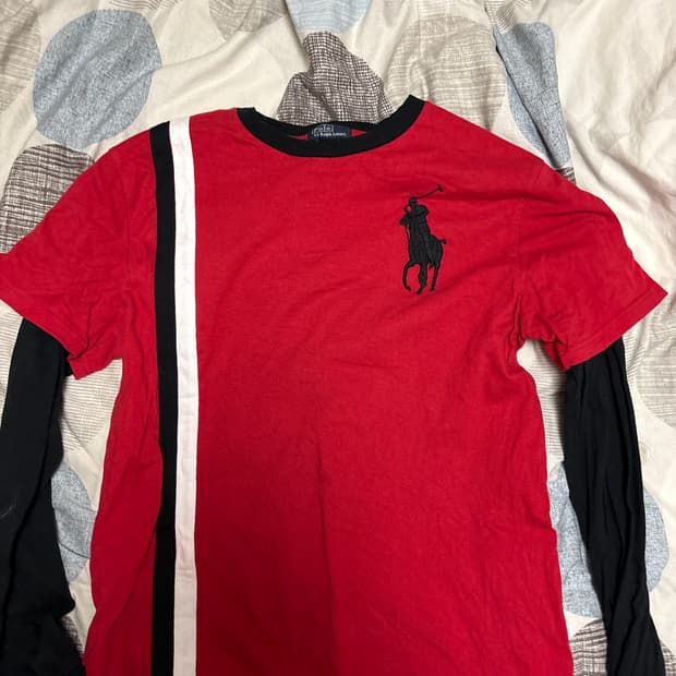 폴로 랄프로렌 빅포니 레이어드 긴팔티