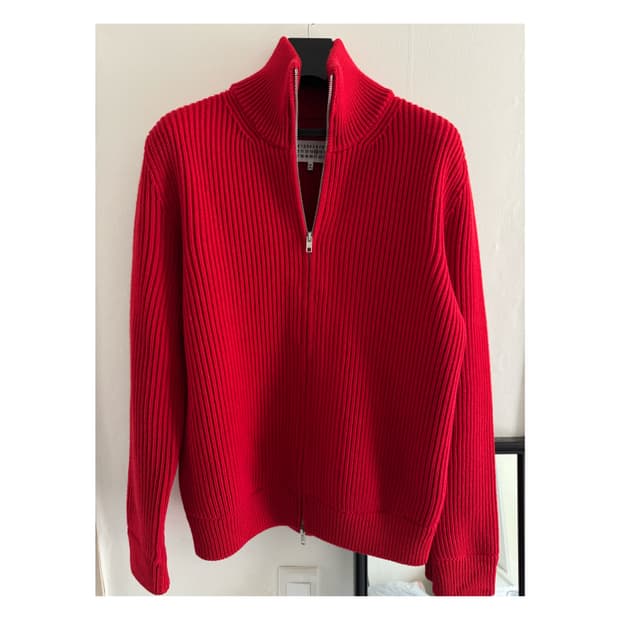 마르지엘라 니트 집업