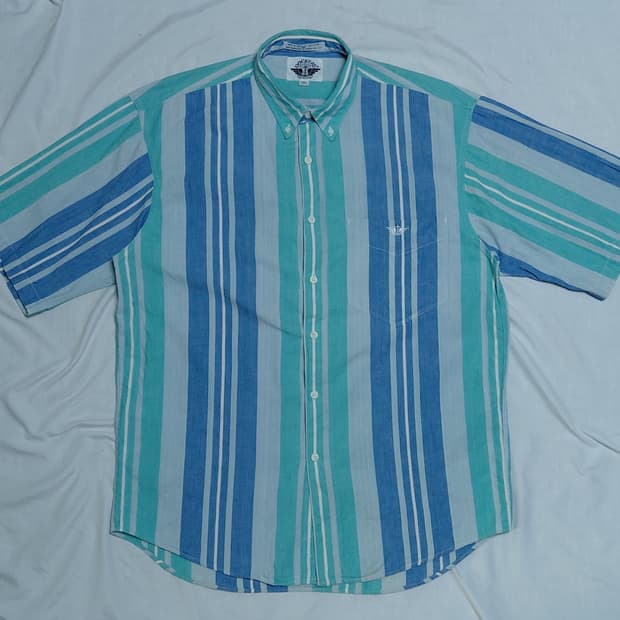 [M] 90s Dockers by 리바이스 라인 멀티 스트라이프 셔츠