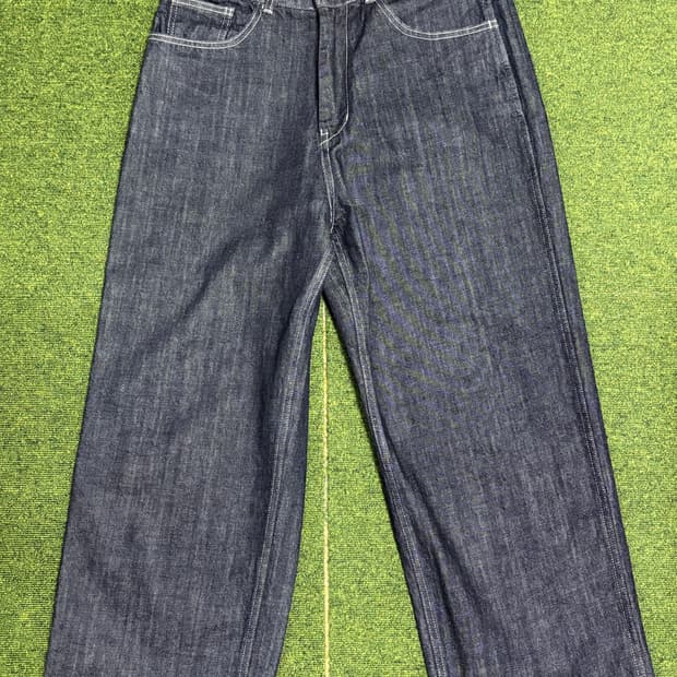 유스 와이드 데님 팬츠