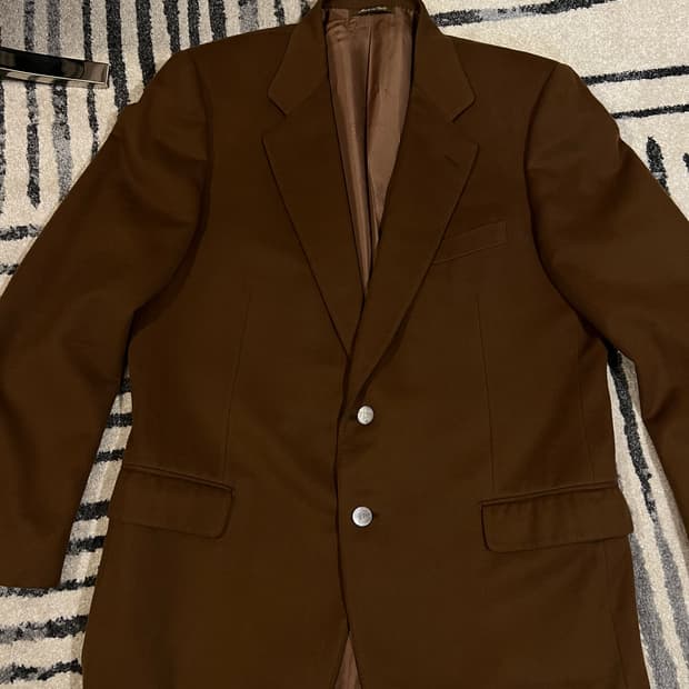 [100] 80s 입생로랑 캐시미어 자켓