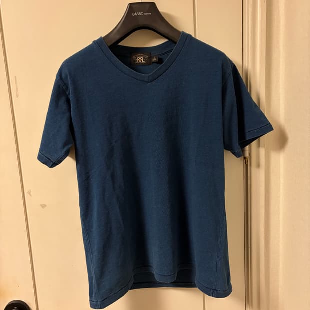 RRL V neck half shirts