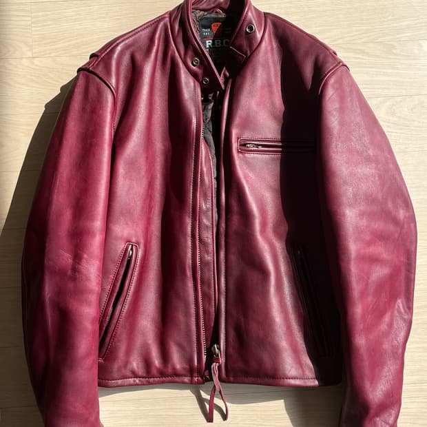 Rbc 라이더자켓 레더자켓