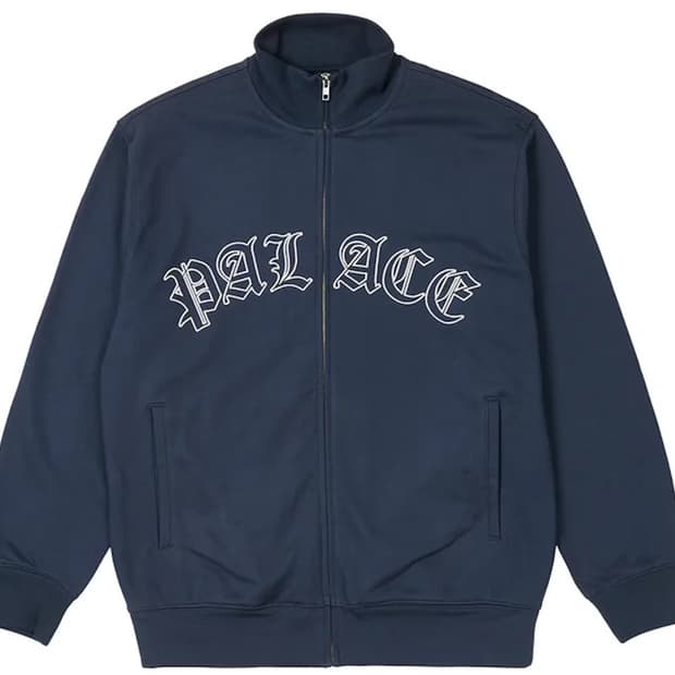 팔라스 established zip up funnel navy L