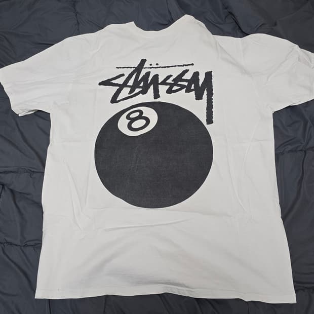 스투시 8ball 티셔츠