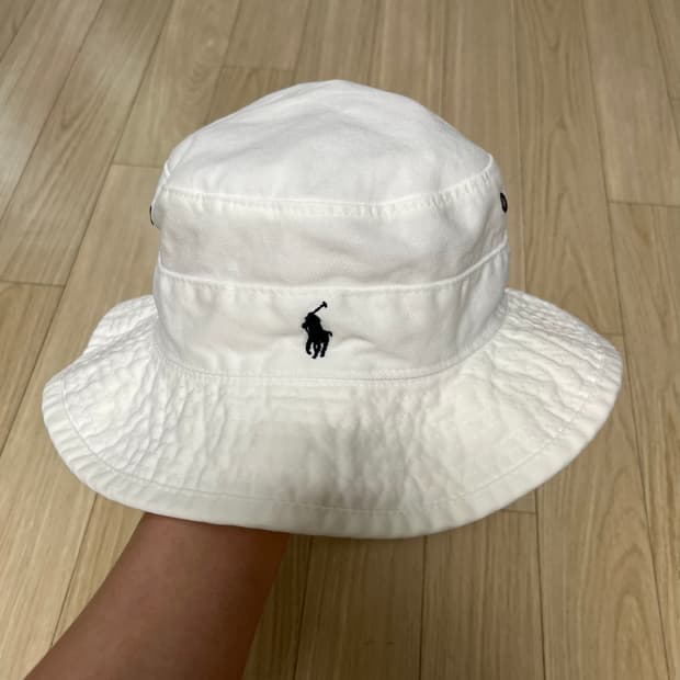 폴로 버킷햇 모자