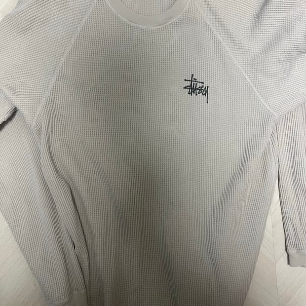 스투시 와플 롱슬리브 티셔츠
