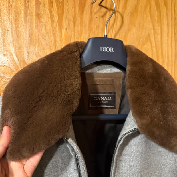 카날리(Canali) 24 F/w 로로피아나 캐시미어 퍼 자켓 까날리