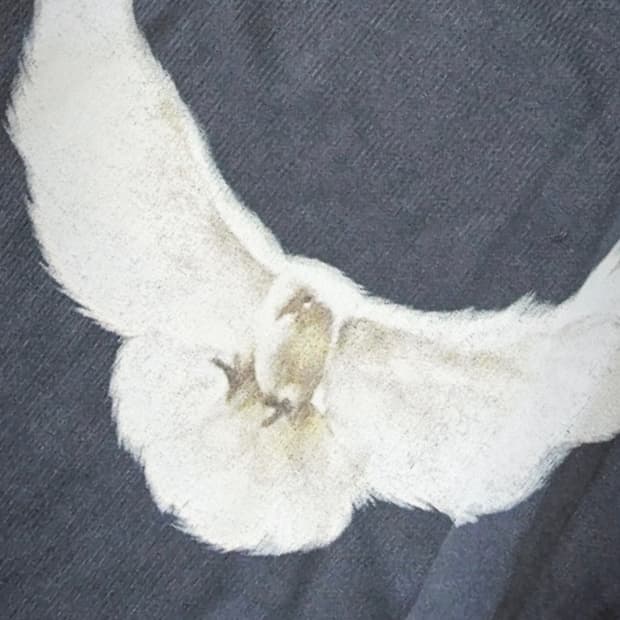 이지갭 발렌시아가 도브 후드 M 워시드 블랙