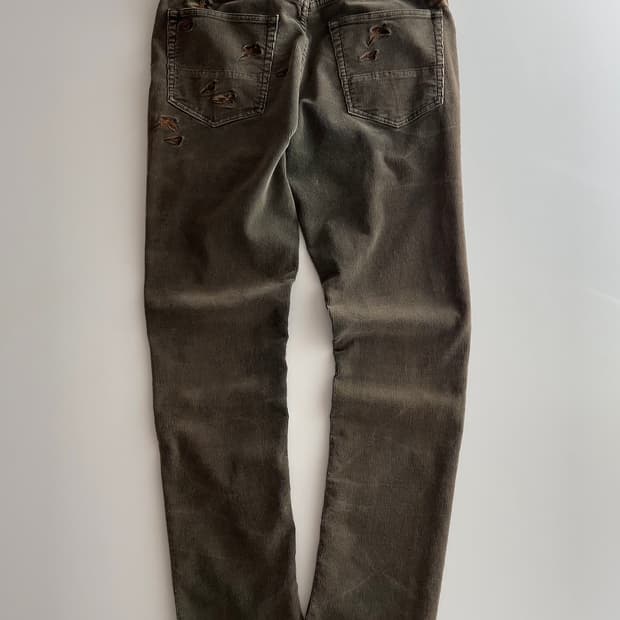 폴로 랄프로렌 천둥오리 자수 코듀로이 팬츠 32