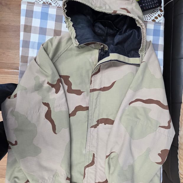 가슴105~115)미군 화생방 보호자켓 사막3색