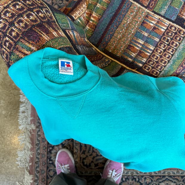 90s usa russell sweatshirt