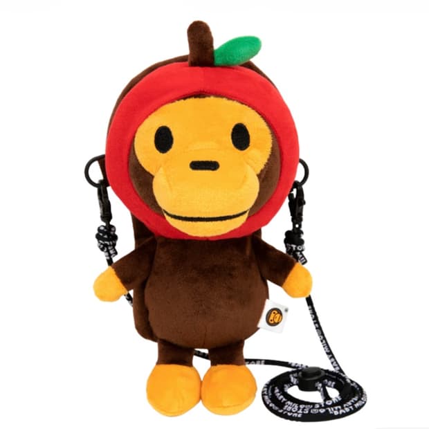 베이프 베이비 마일로 플러시 모바일백 사과백 링고