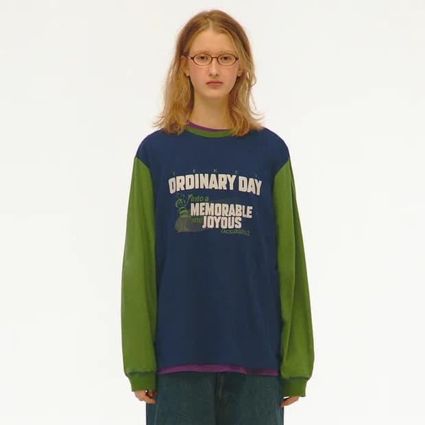 Teket Occasion L/S Tee Navy L