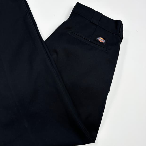 디키즈 874 오리지널 블랙 치노팬츠 (33인치)