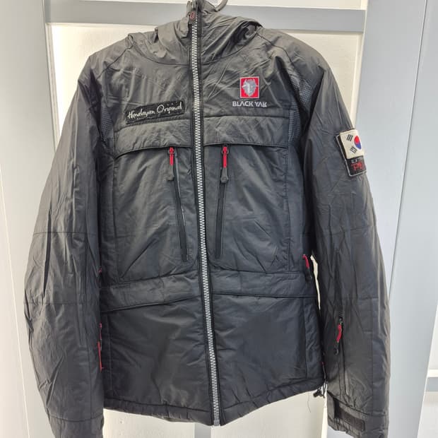 블랙야크 정품 구스패딩 알파스캔 100사이즈 팝니다