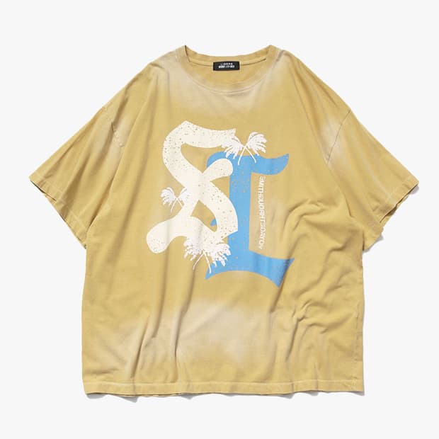 WIND AND SEA X LIBERE - FADE LOGO TEE