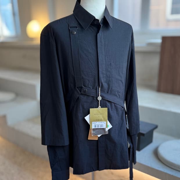 요지 야마모토 뿌르 옴므 본디지 셔츠 16aw 런웨이피스