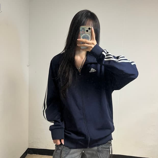Adidas Navy Martial Arts Track Jacket