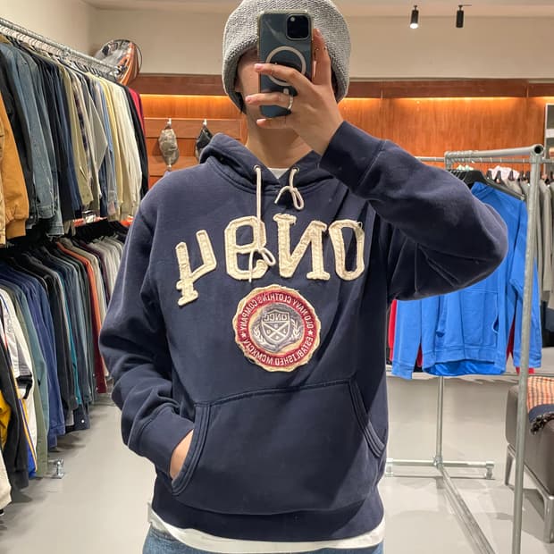 90s OLD NAVY 후드티셔츠