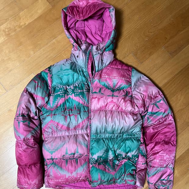 Pendleton x Nike ACG 콜라보 패딩