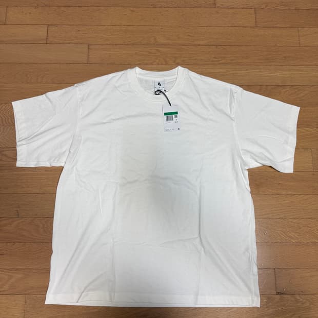 [XL] 나이키 랩 nrg 무지 블랭크 반팔 티셔츠 흰색