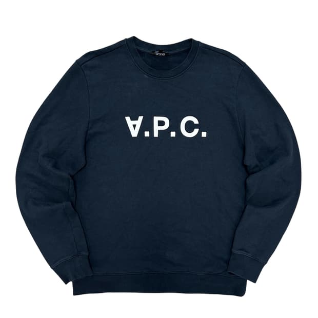아페쎄 APC 네이비 맨투맨(L)