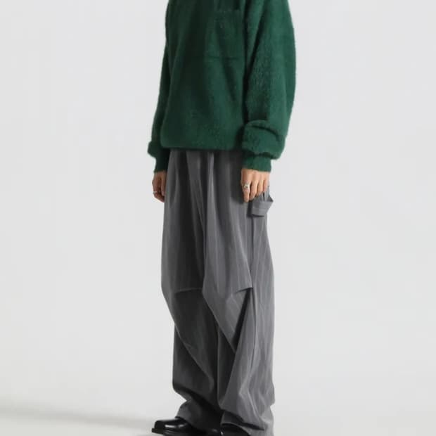 스트라이프 카펜더 팬츠