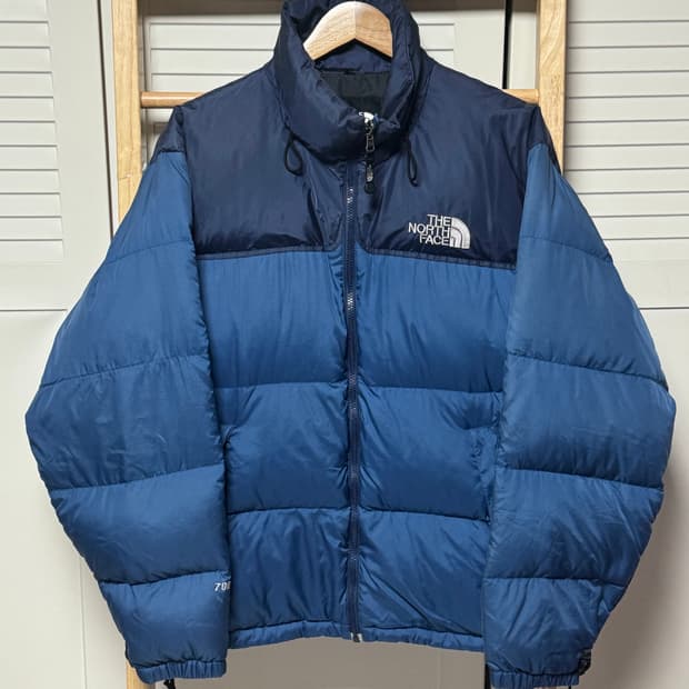 노스페이스 700 눕시 희귀색감 패딩 자켓