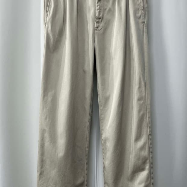 폴로 랄프로렌 휘트먼 릴렉스핏 플리츠 치노 팬츠