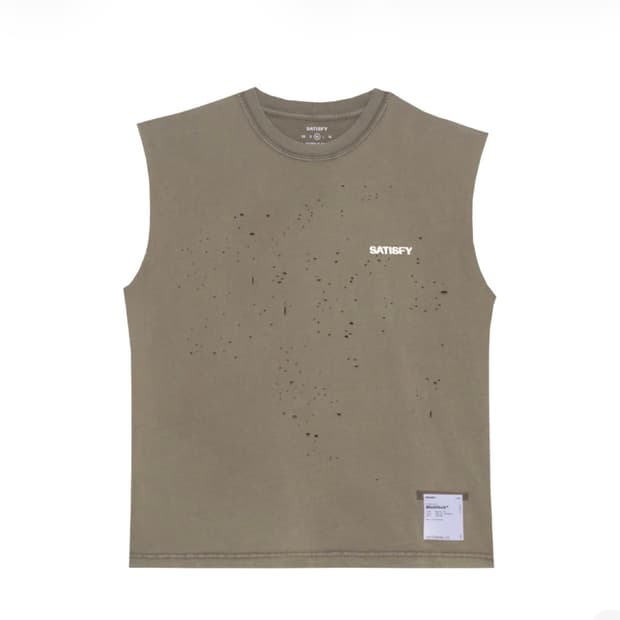 SATISFY 새티스파이 모스테크 티셔츠 에이지드 팔콘 XL (새상품)
