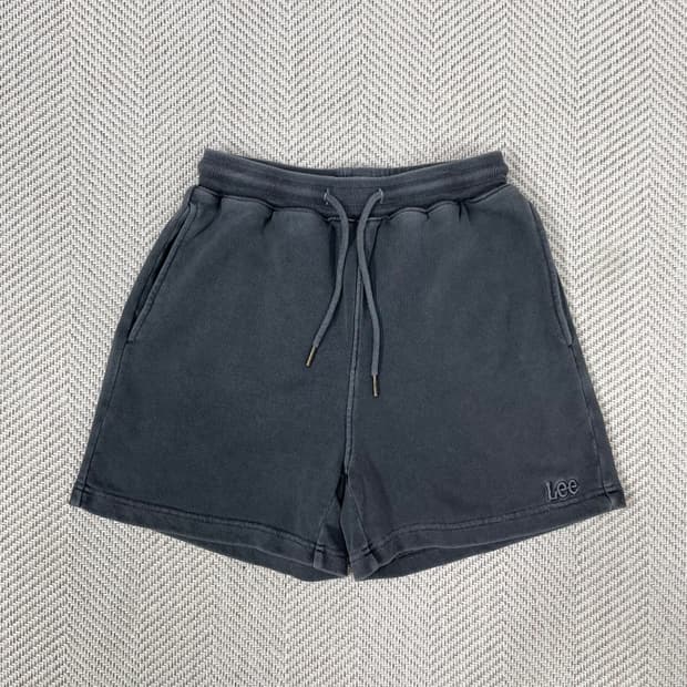 Lee 리 반바지 워싱 그레이 S